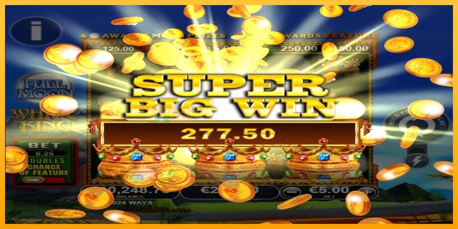 Full Moon: White King PowerPlay Jackpot машина за игри за пари, слика 5