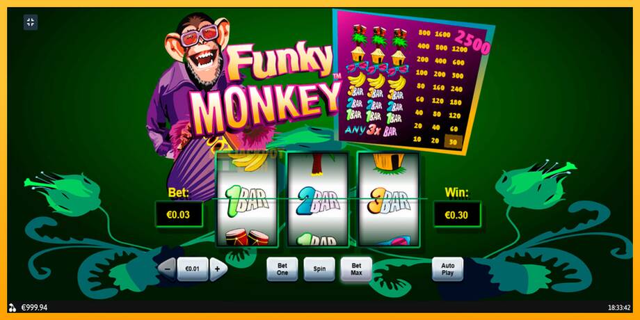 Funky Monkey машина за игри за пари, слика 2