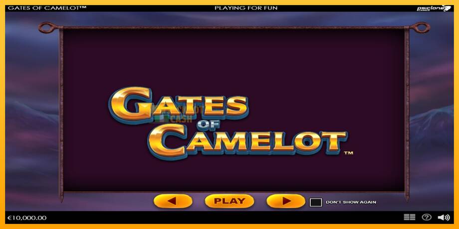 Gates of Camelot машина за игри за пари, слика 1