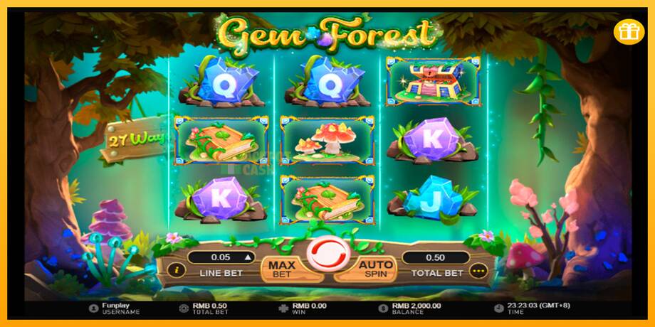 Gem Forest машина за игри за пари, слика 1