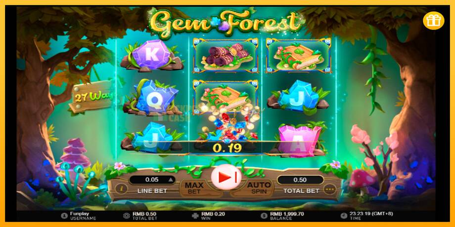 Gem Forest машина за игри за пари, слика 2