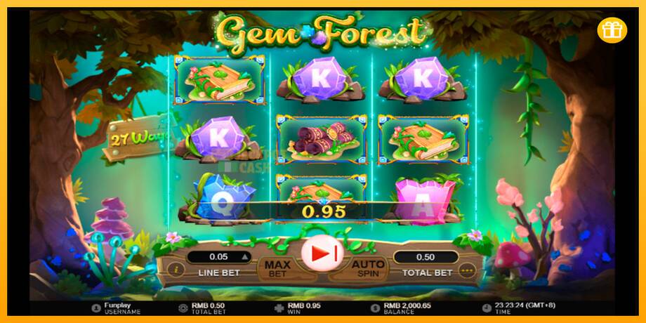 Gem Forest машина за игри за пари, слика 3