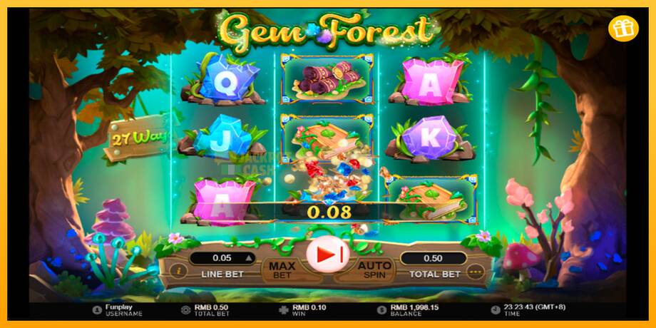 Gem Forest машина за игри за пари, слика 4