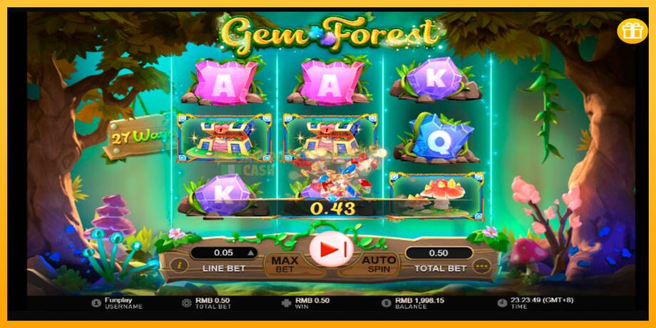 Gem Forest машина за игри за пари, слика 5