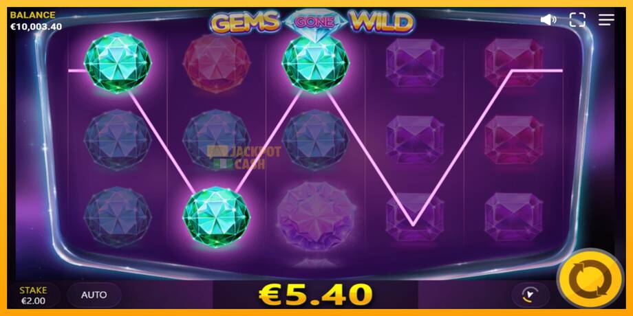 Gems Gone Wild машина за игри за пари, слика 2