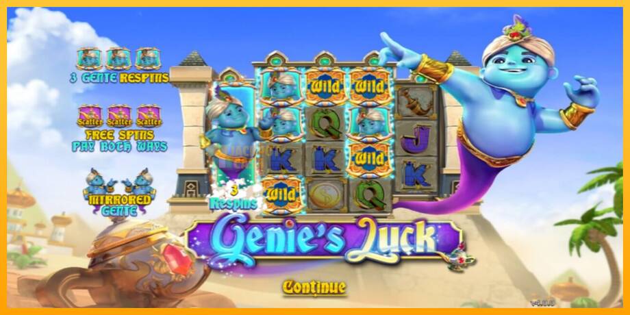 Genie’s Luck машина за игри за пари, слика 1