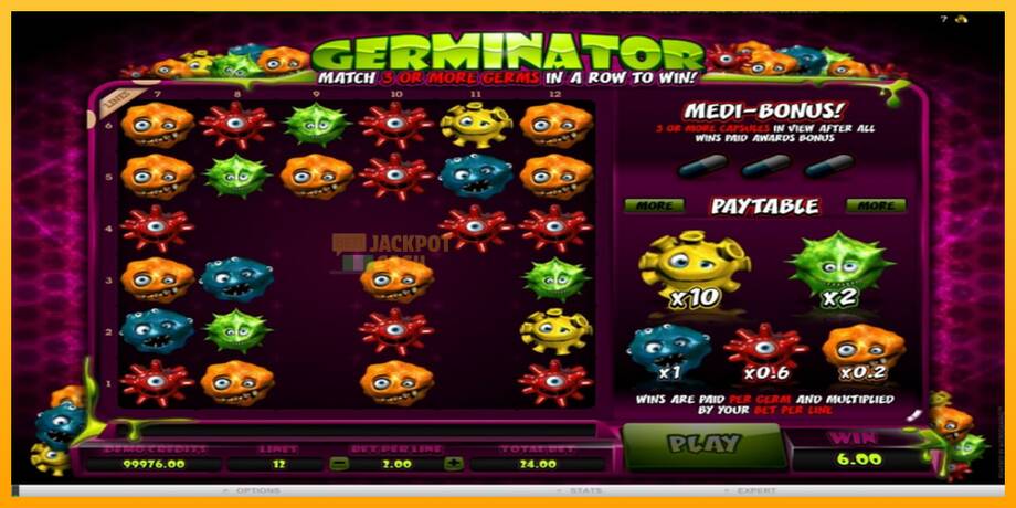 Germinator машина за игри за пари, слика 3