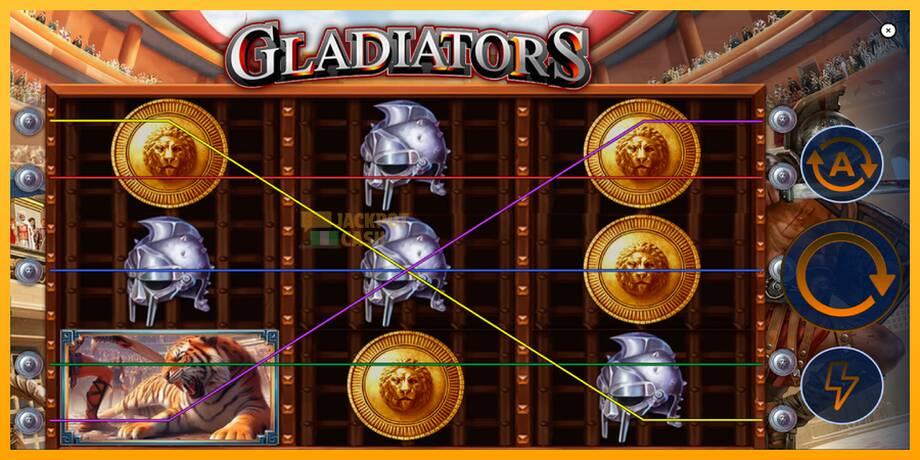 Gladiators машина за игри за пари, слика 2