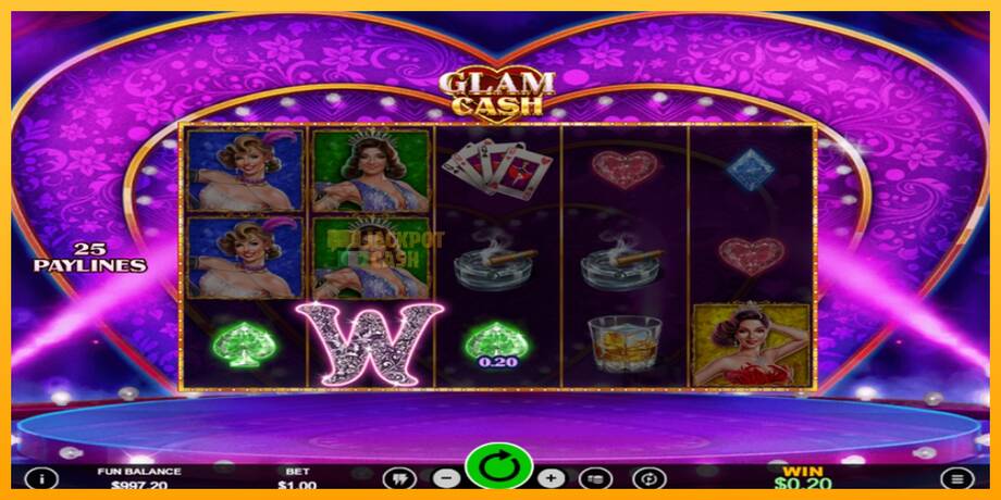 Glam Cash машина за игри за пари, слика 3