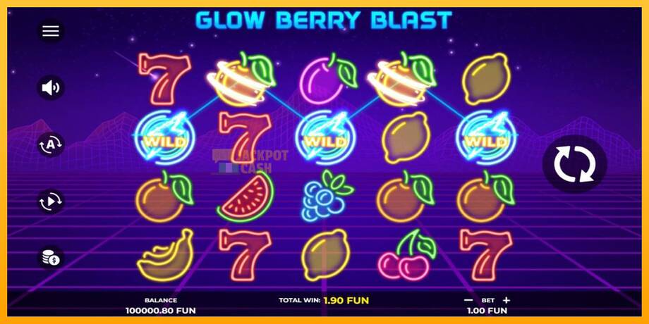 Glow Berry Blast машина за игри за пари, слика 2