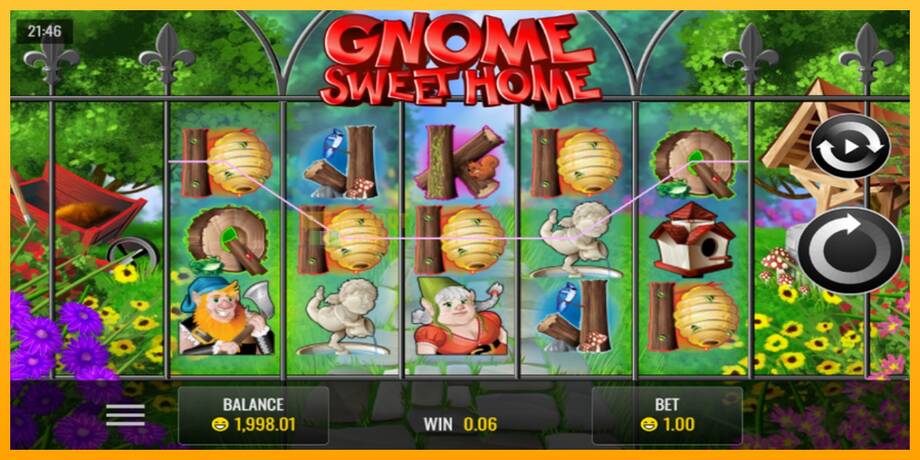 Gnome Sweet Home машина за игри за пари, слика 2