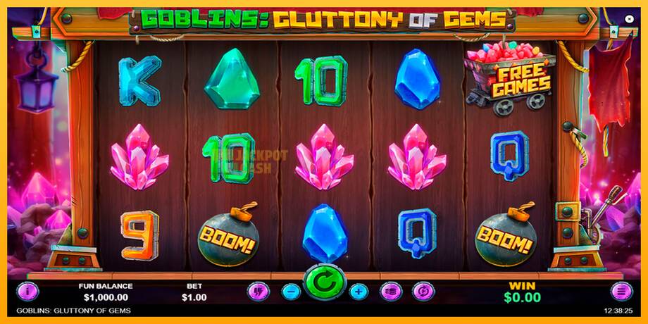 Goblins Gluttony of Gems машина за игри за пари, слика 1