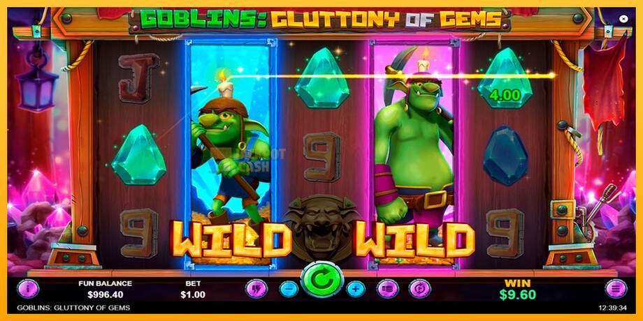 Goblins Gluttony of Gems машина за игри за пари, слика 6