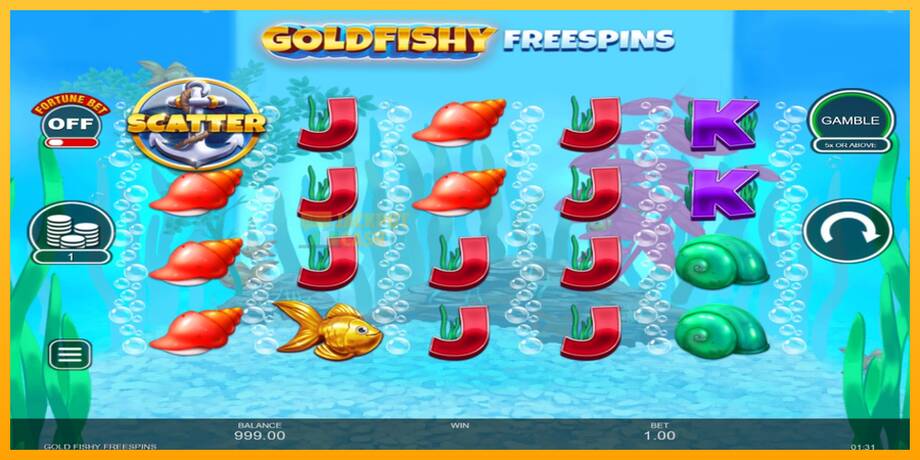 Gold Fishy Free Spins машина за игри за пари, слика 2