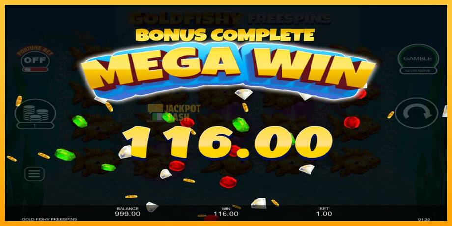 Gold Fishy Free Spins машина за игри за пари, слика 3