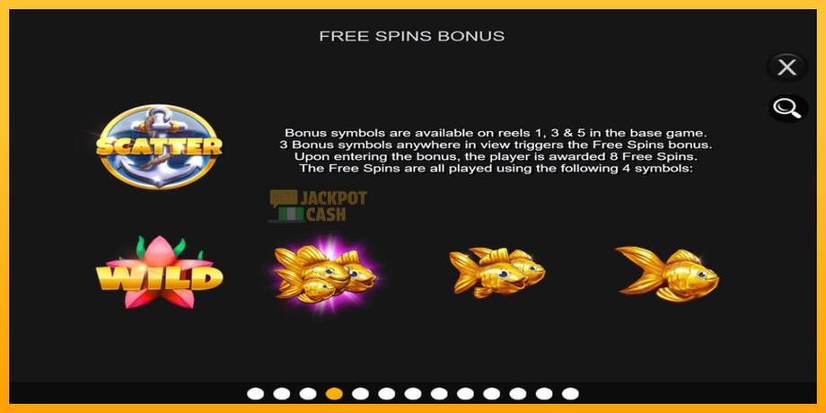 Gold Fishy Free Spins машина за игри за пари, слика 5