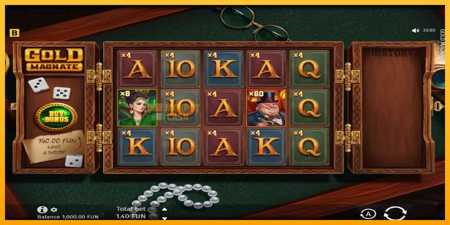 Gold Magnate машина за игри за пари, слика 1