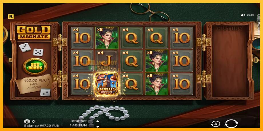 Gold Magnate машина за игри за пари, слика 2