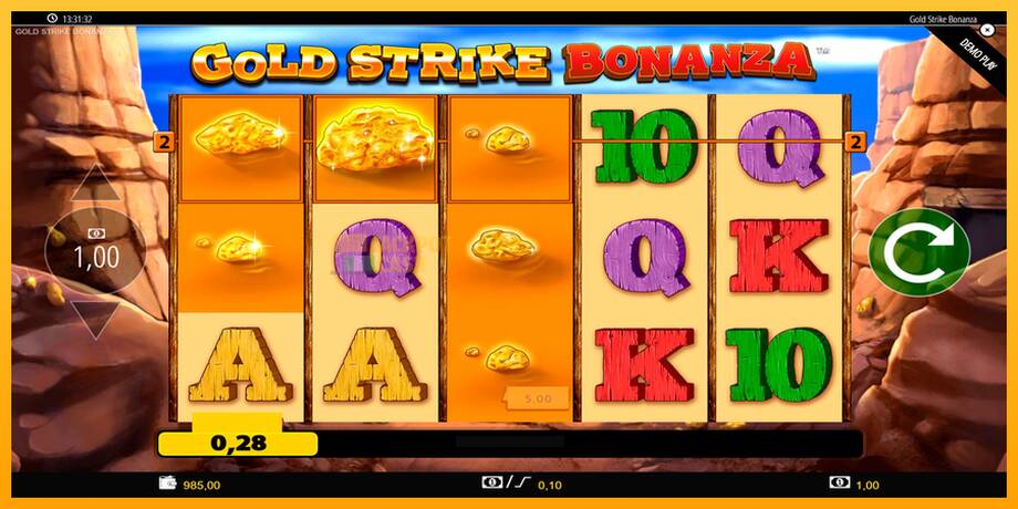 Gold Strike Bonanza машина за игри за пари, слика 7