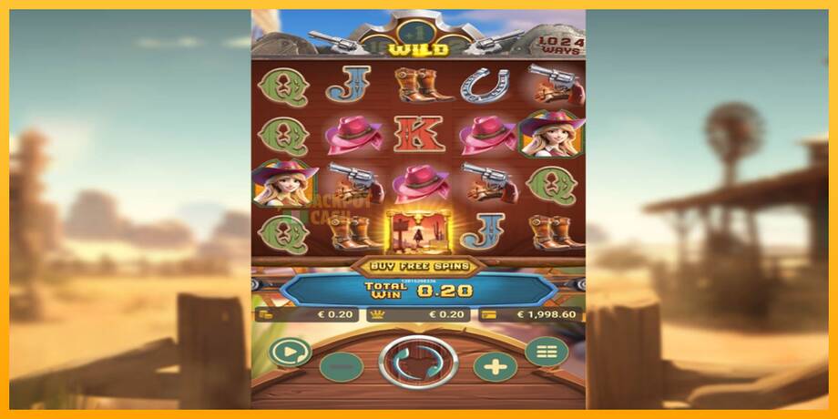 Gold West машина за игри за пари, слика 3