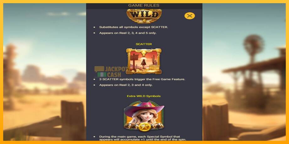 Gold West машина за игри за пари, слика 4