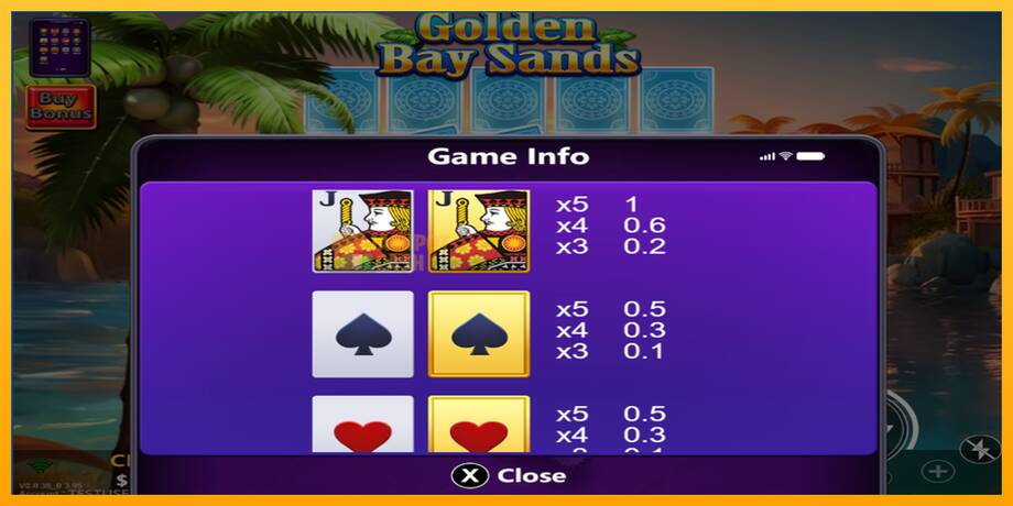 Golden Bay Sands машина за игри за пари, слика 5