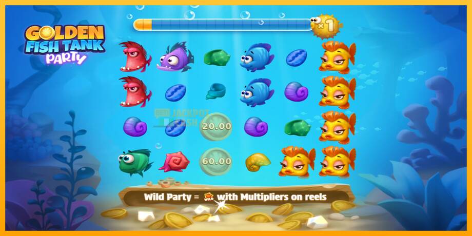 Golden Fish Tank Party машина за игри за пари, слика 3