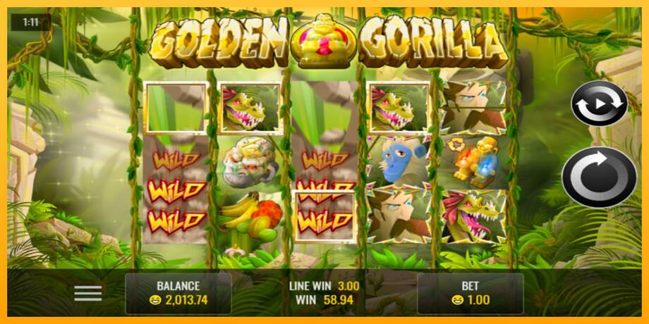 Golden Gorilla машина за игри за пари, слика 2