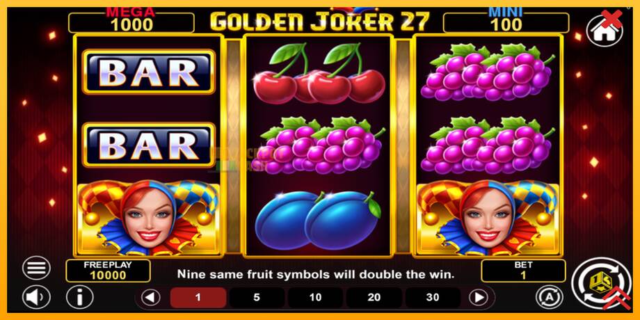 Golden Joker 27 Hold & Win машина за игри за пари, слика 2