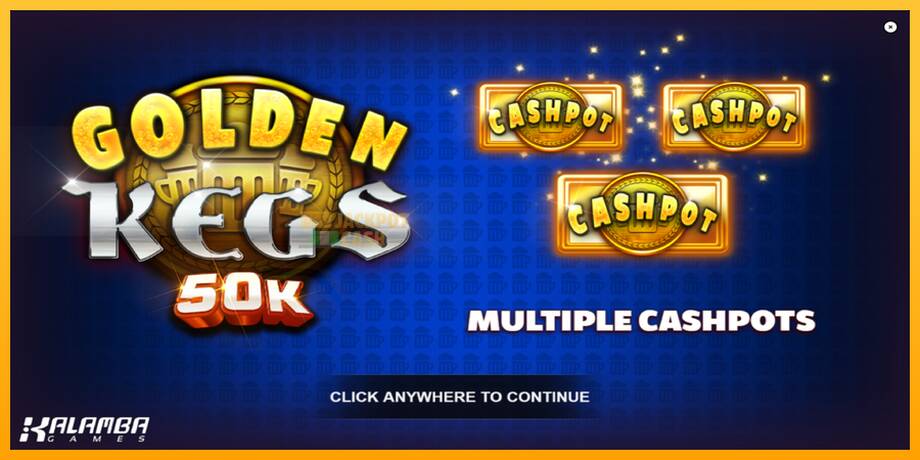 Golden Kegs 50K машина за игри за пари, слика 1