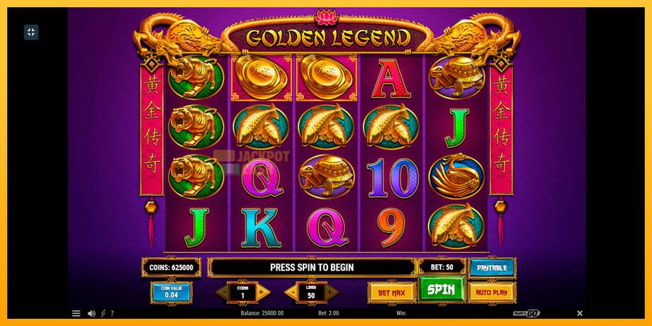 Golden Legend машина за игри за пари, слика 1