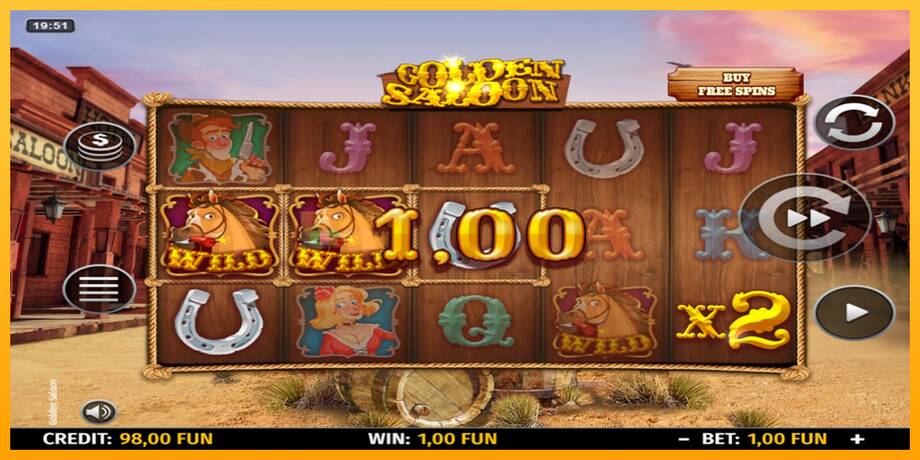 Golden Saloon машина за игри за пари, слика 3