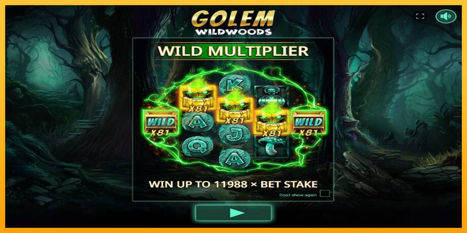 Golem Wildwoods машина за игри за пари, слика 1