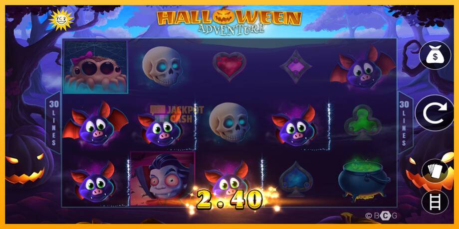 Halloween Adventure машина за игри за пари, слика 2