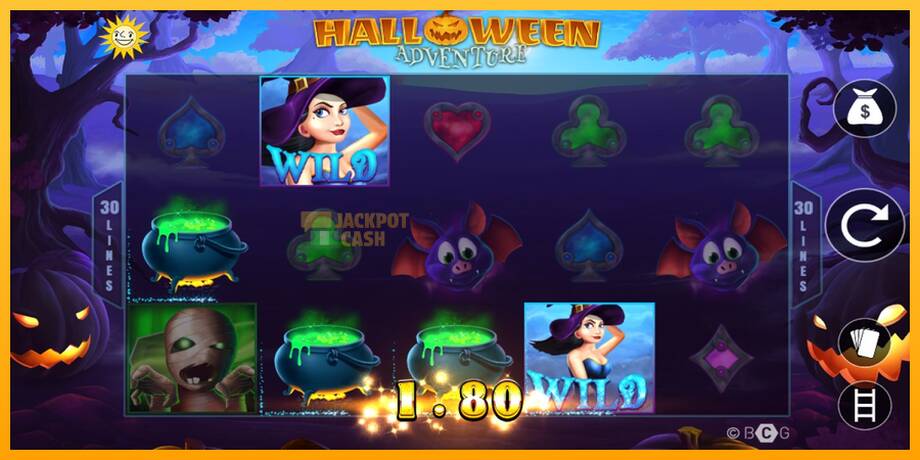 Halloween Adventure машина за игри за пари, слика 3