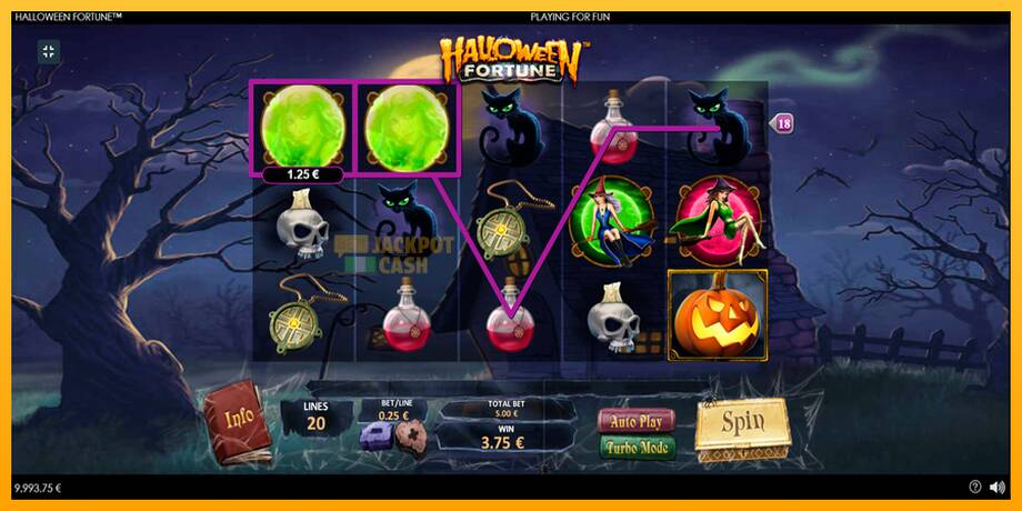 Halloween Fortune машина за игри за пари, слика 2