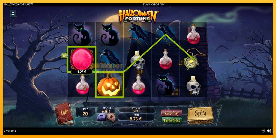 Halloween Fortune машина за игри за пари, слика 4