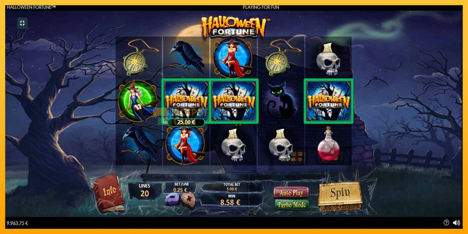 Halloween Fortune машина за игри за пари, слика 5