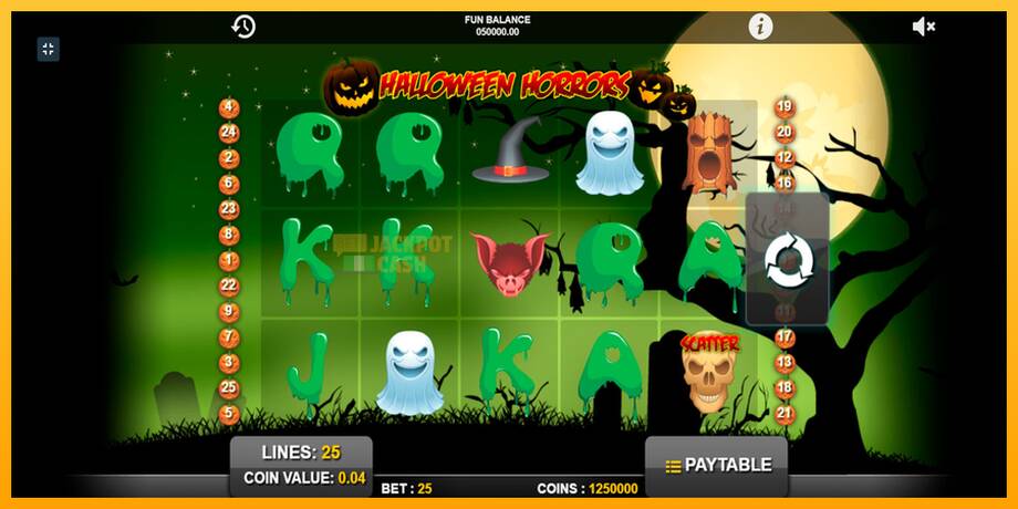 Halloween Horrors машина за игри за пари, слика 1