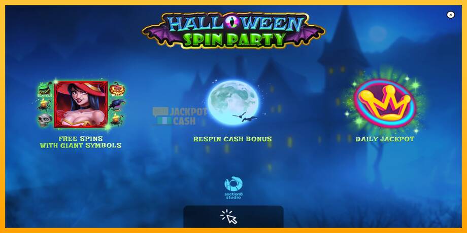 Halloween Spin Party машина за игри за пари, слика 1