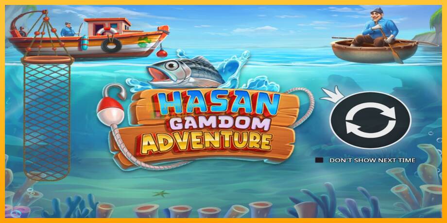 Hasan Gamdom Adventure машина за игри за пари, слика 1