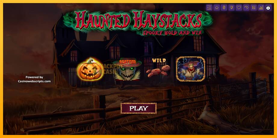 Haunted Haystacks - Spooky Hold and Win машина за игри за пари, слика 1