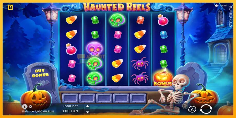 Haunted Reels машина за игри за пари, слика 2