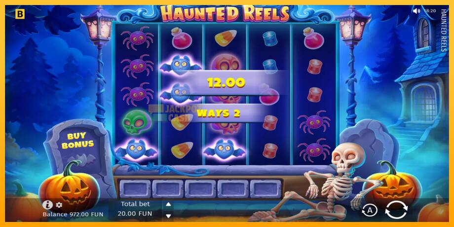 Haunted Reels машина за игри за пари, слика 3