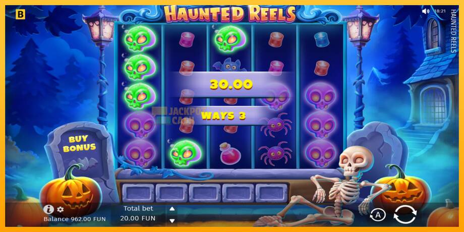 Haunted Reels машина за игри за пари, слика 4