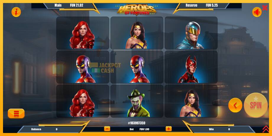 Heroes of Fortune машина за игри за пари, слика 2