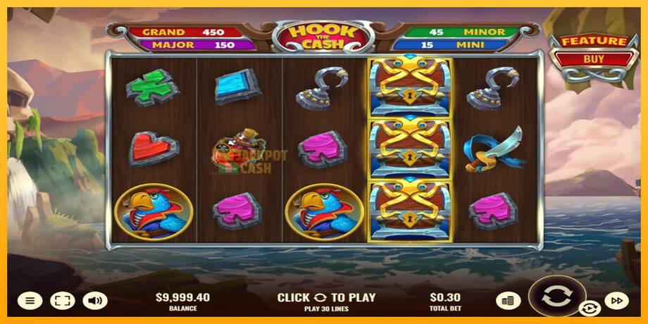 Hook the Cash машина за игри за пари, слика 2