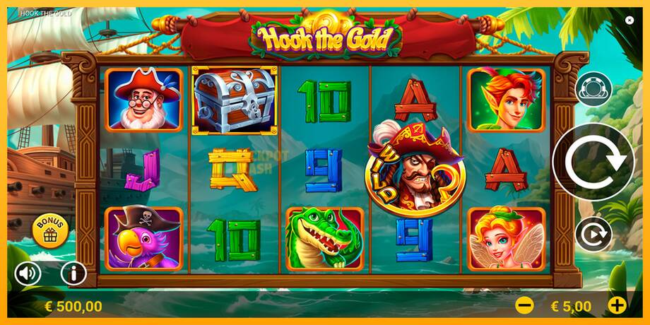 Hook The Gold машина за игри за пари, слика 1