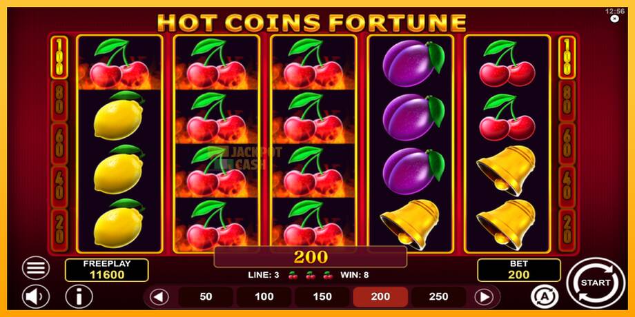 Hot Coins Fortune машина за игри за пари, слика 3