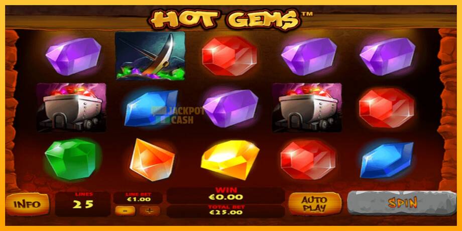 Hot Gems машина за игри за пари, слика 1